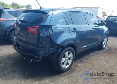 2012 Kia Sportage Lx from USA, damaged, VIN KNDPB3A27C7215302